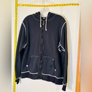 Black Wide Leg Crop Pants Women Size XL High Waist Slit Pockets Sweet suit